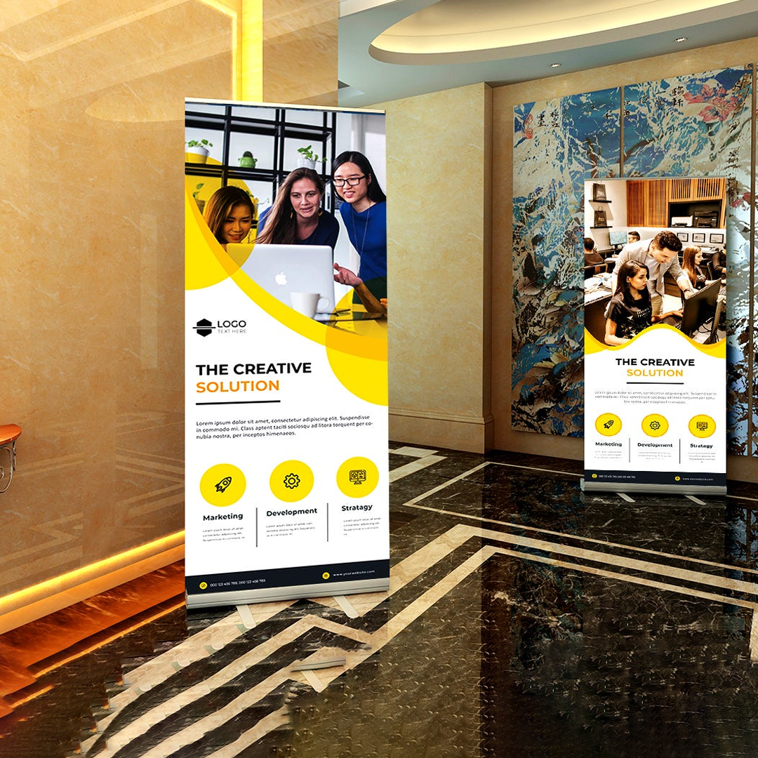 Retractable Banner Stand