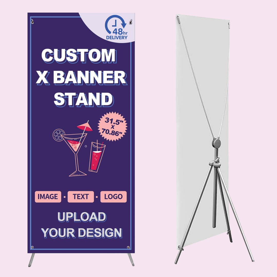 Adjustable X Banner Stand 3.5 X 5.5