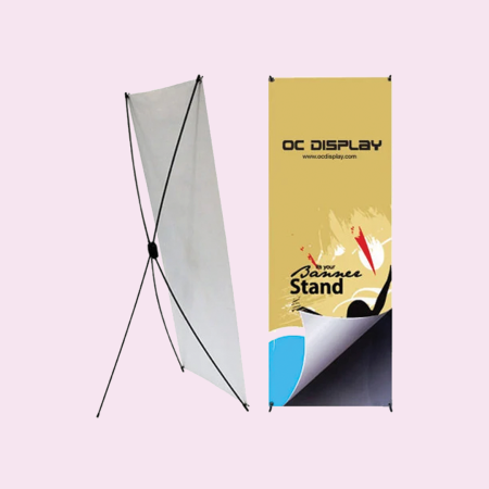 Adjustable X Banner Stand 2.5 X 6.5