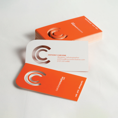 Custom Shape Business Card