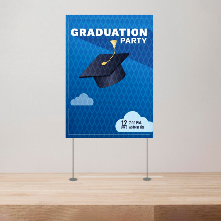 Graduation Yard Sign HIP Reflective