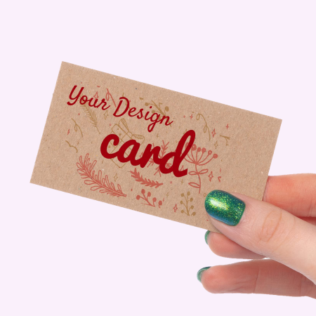 Kraft Business Card