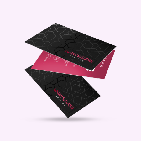 Raised UV Business Card