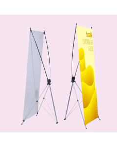 Adjustable X Banner Stand 2.5 X 5