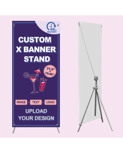 Adjustable X Banner Stand 3.5 X 5.5