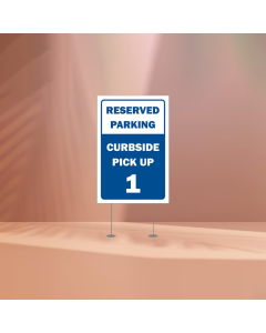Business yard Sign Non Reflective