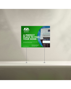 Business yard Sign Reflective