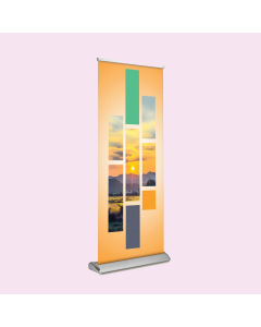 Luxury Wide Base Single Side Banner Stand