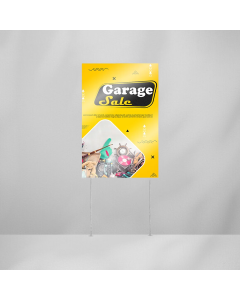 Garage Sale Yard Sign Reflective