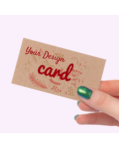 Kraft Business Card