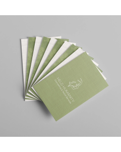 Linen Business Card