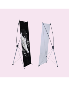 Multifunctional X Banner Adjustable Stand 2 X 6