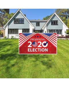 Political Yard Sign Non Reflctive