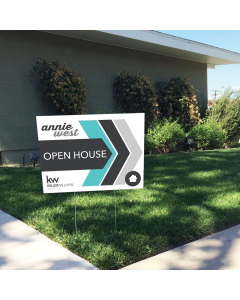 Real Estate Yard Sign Non Reflective