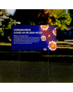Store Yard Sign HIP Reflective