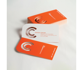 Custom Shape Business Card 