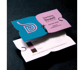 Premium Custom Shape Business Card